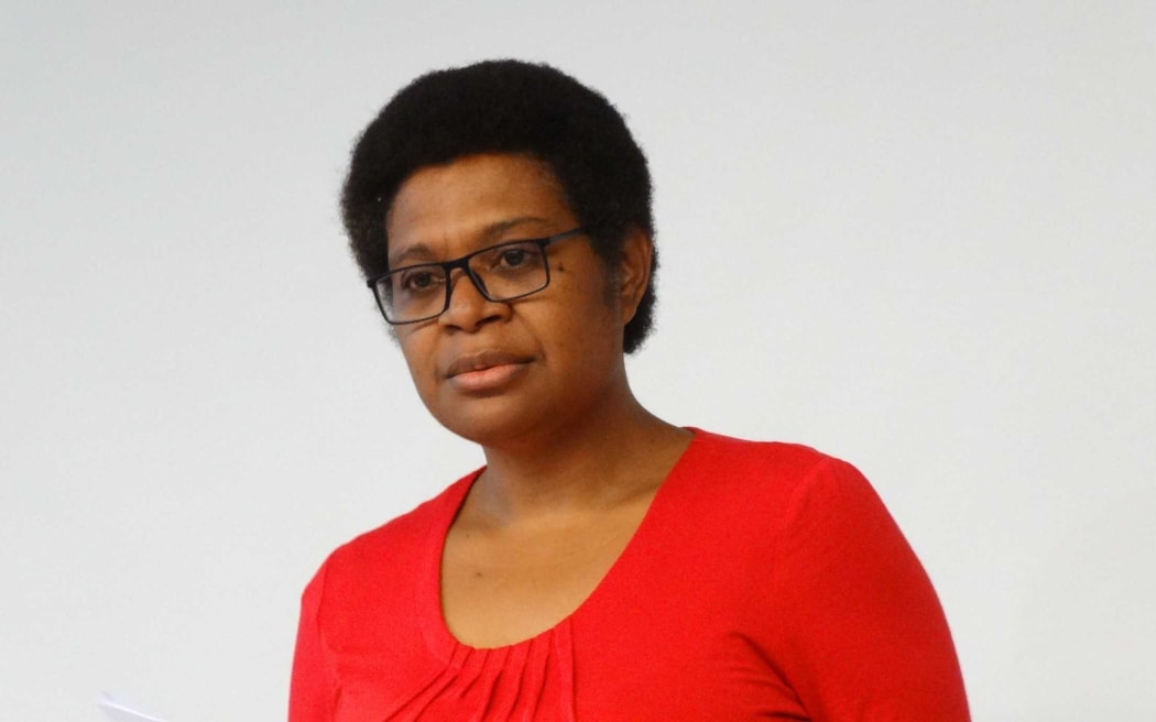 Dr Fiona Hukula of Papua New Guinea's National Research Institute.