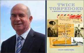 Image of Colin Carruthers and his book.