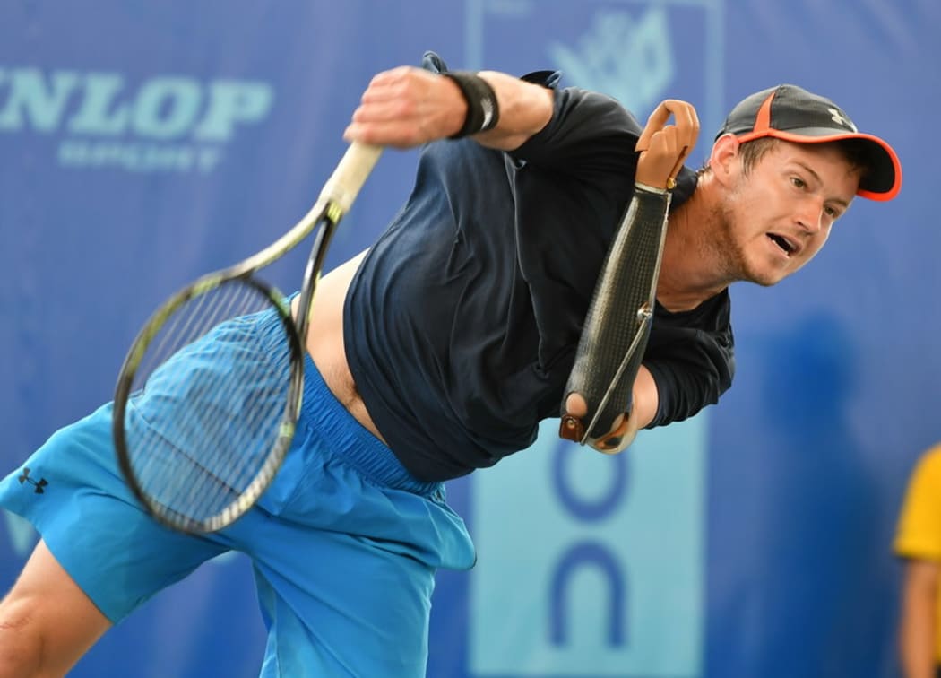 New Zealand tennis player Alex Hunt.