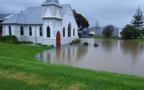 Flooding in Kaeo, Far North on 19 August 2022.