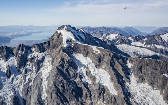 Scientists took to the air in two fixed wing planes to photograph glaciers for the end of summer snowline survey.