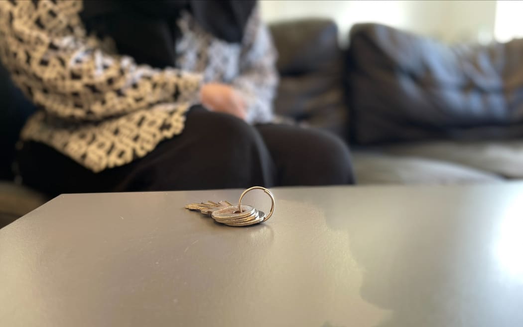 Aml still has the key to her home in Gaza, a key she will never be able to use again.