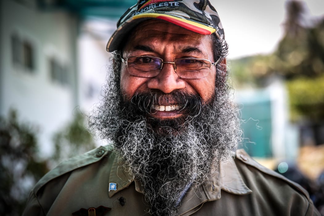 West Papuan independence campaigner Filep Karma.