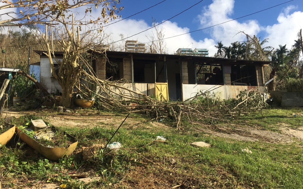 Damage caused by Super Typhoon Yutu