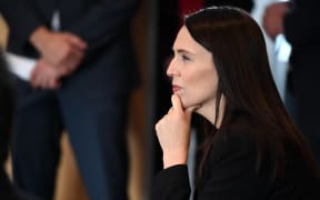 Prime Minister Jacinda Ardern at the launch of the government's Women and Girls in Sport & Active Recreation Strategy at Eden Park, Auckland on Thursday 11 October 2018.