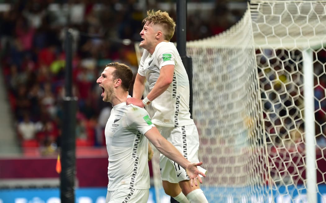New Zealand All Whites v Costa Rica, FIFA World Cup 2022 play-off match at Ahmad Bin Ali Stadium, Qatar on 14 June 2022.
 © Photo: Tom Kirkwood/www.photosport.nz