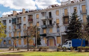 Russian soldiers have been closing in on Kramatorsk, in the Donbas region of Ukraine. (ABC News: Daniel Pannett)