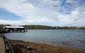 Evans Bay in Wellington during the Covid-19 alert level four lockdown.