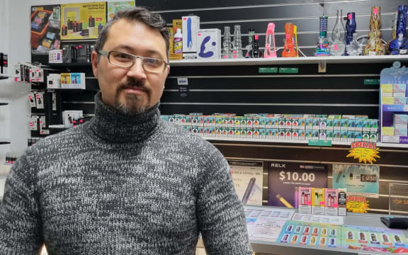 Vape Room owner Nephi Hatcher