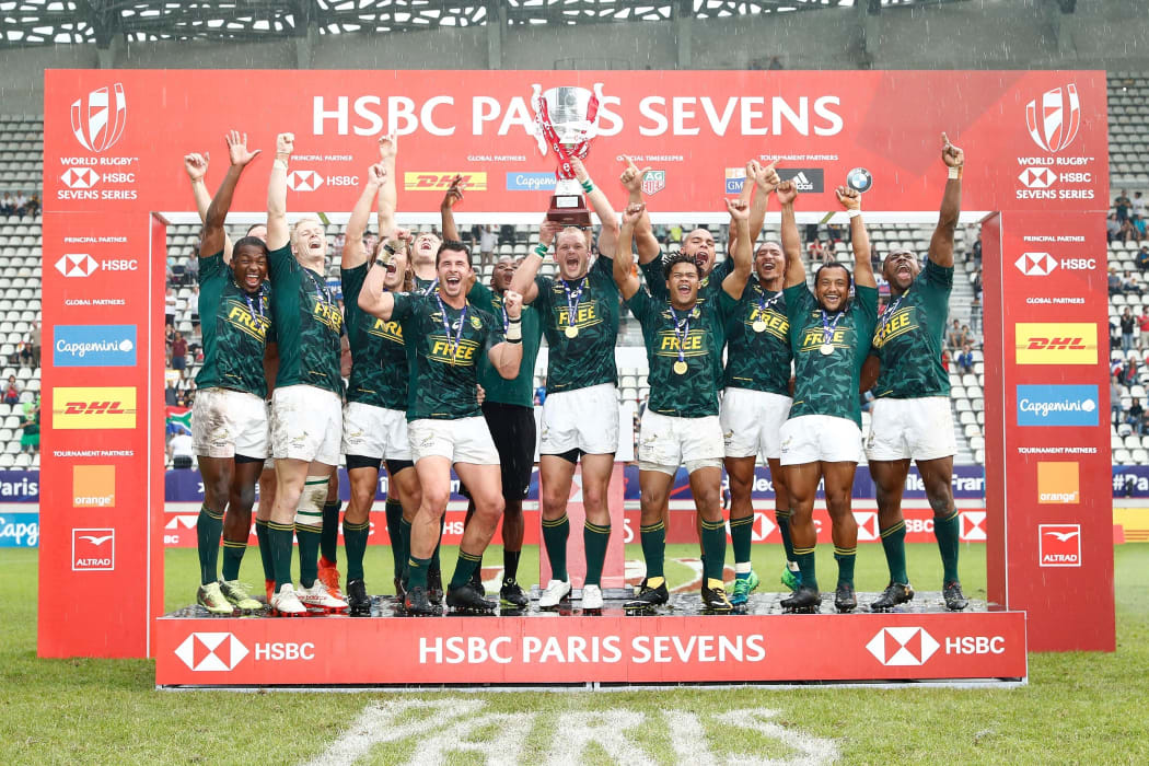 South Africa triumph in Paris to clinch back to back World Series titles.