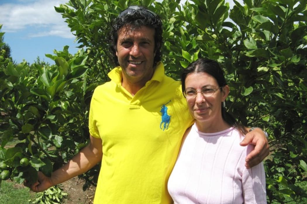 Andrea and Marzia Loggia of Sovrano Limoncello.