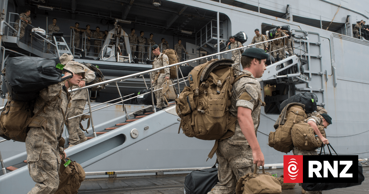 NZDF confirms troops are in Middle East. | RNZ News