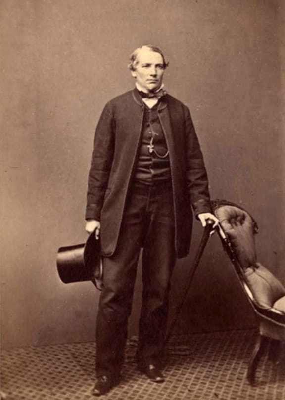 George Rusden whose book, History of New Zealand, caused John Bryce to sue for libel