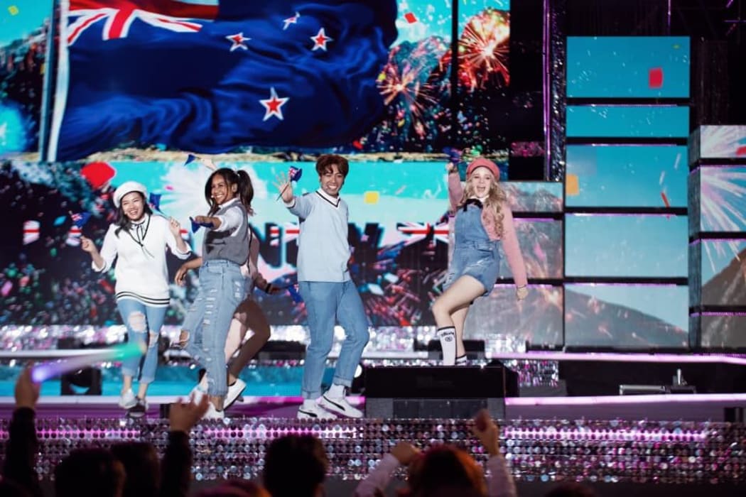 MDC on the K-Pop World Festival stage