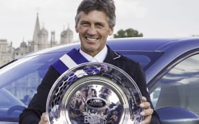 New Zealand equestrian Andrew Nicholson wins his third straight Burghley title in 2014.