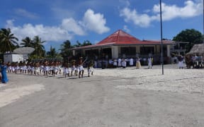 Performers in Atafu, Tokelau