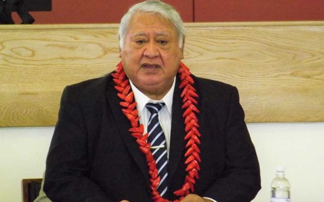 Samoan PM, Tuila'epa Sailele Malielegaoi