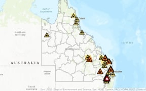Fires are burning throughout Queensland.