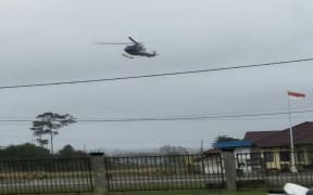 Helicopter over Nduga, July 2018