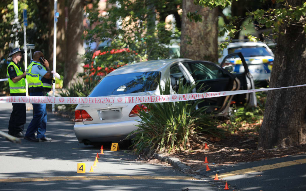 A person has been critically injured, and two others moderately injured after a crash in the Auckland CBD. P