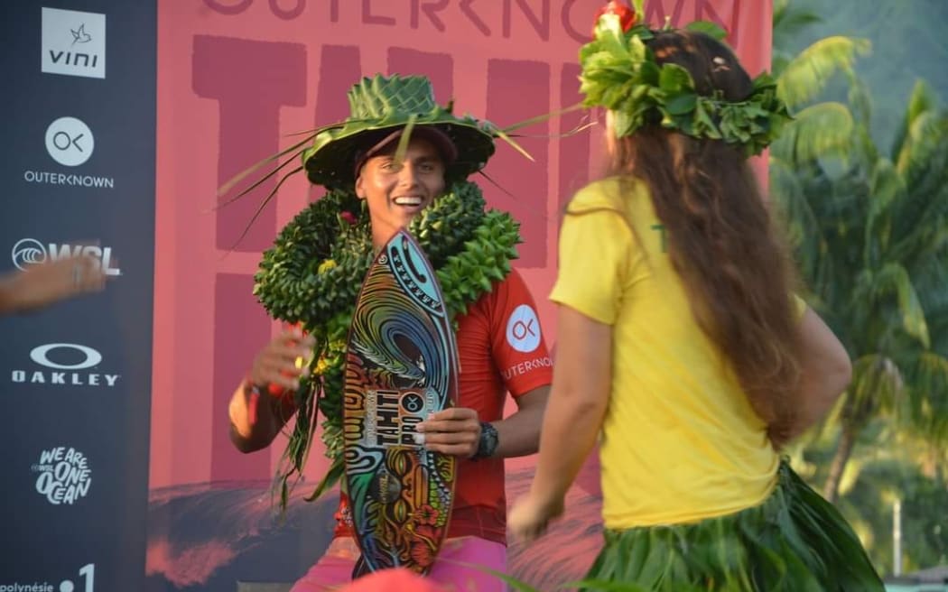 Kauli Vaast 20 year old world champion for surfing.