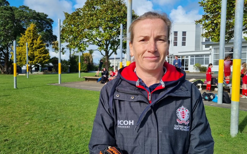 Sacred Hearts Girls' College coach Kat Greaney.