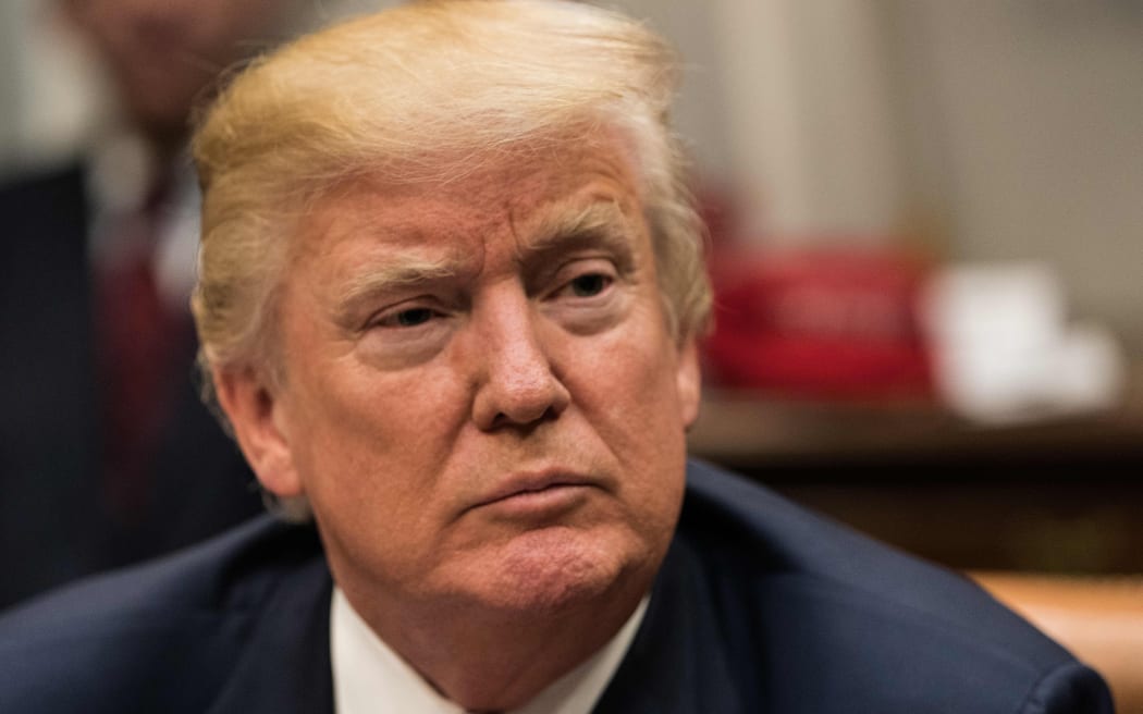 US President Donald Trump