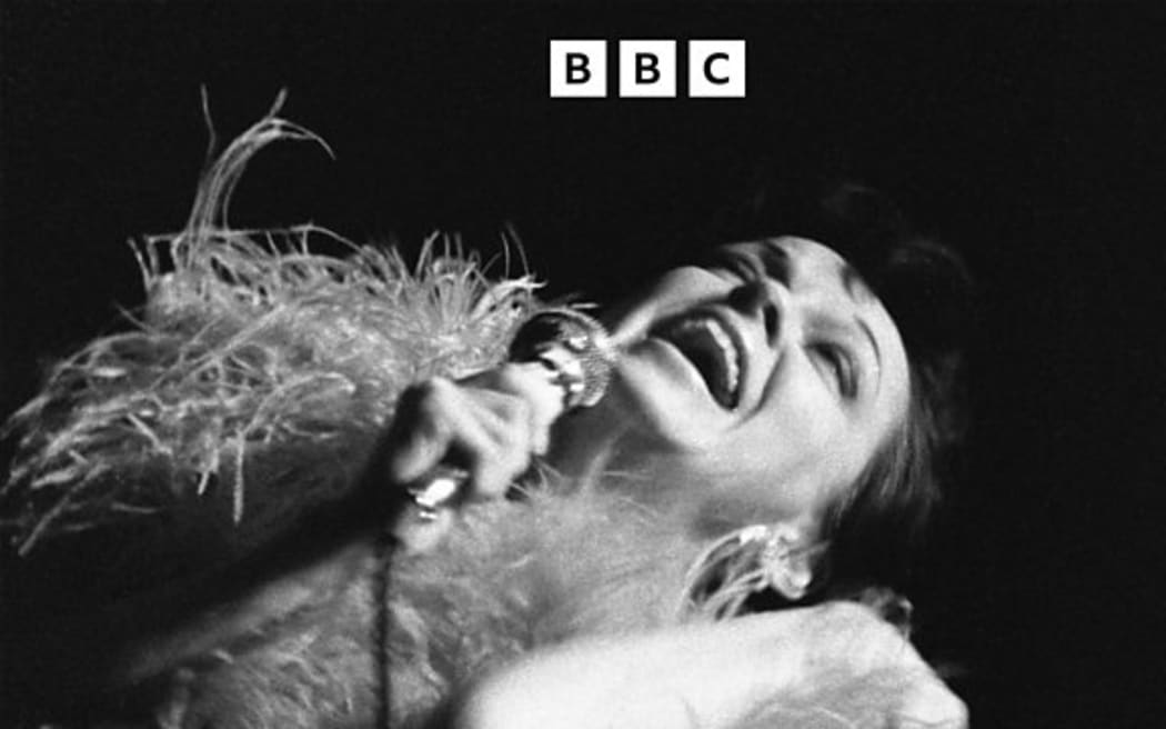Judy Garland performing in one of her final shows