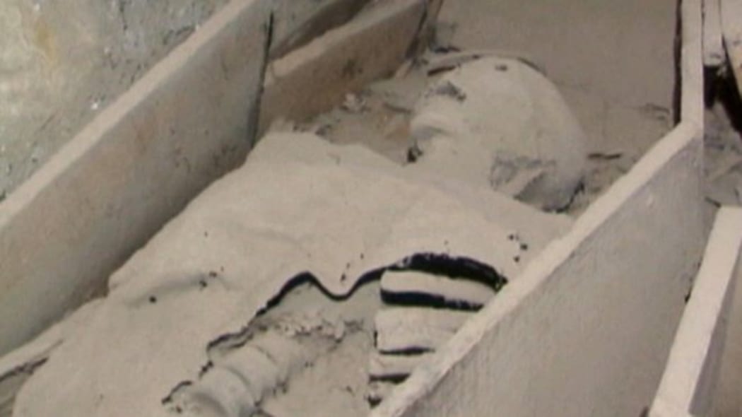 The Crusader's head was "severed from his body and taken away"