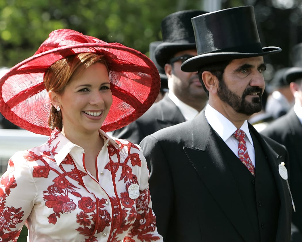 Dubai's Sheikh Mohammed bin Rashid Al Maktoum and his ex-wife Princess Haya.