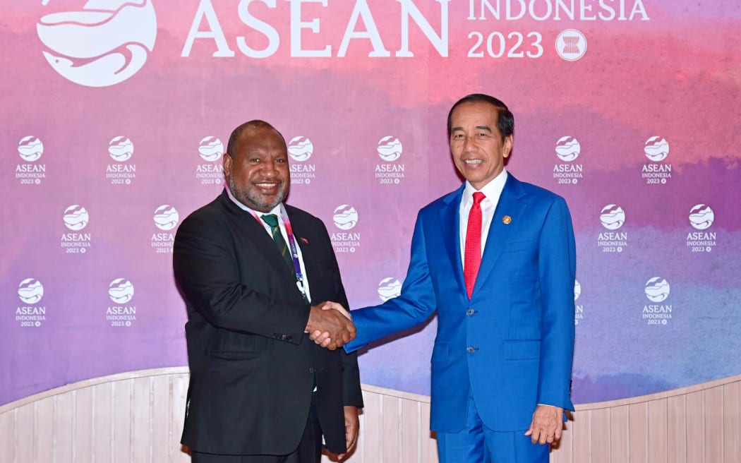 Prime Minister James Marape met with Indonesian President Joko Widodo on the sidelines of the ASEAN Leaders Summit on Thursday, 7 September 2023.