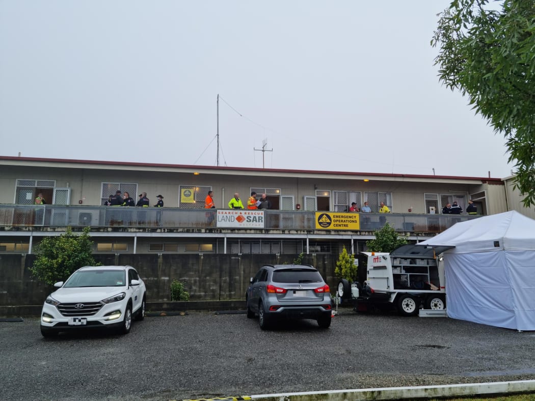 Civil Defence Emergency Operations Centre on the West Coast.