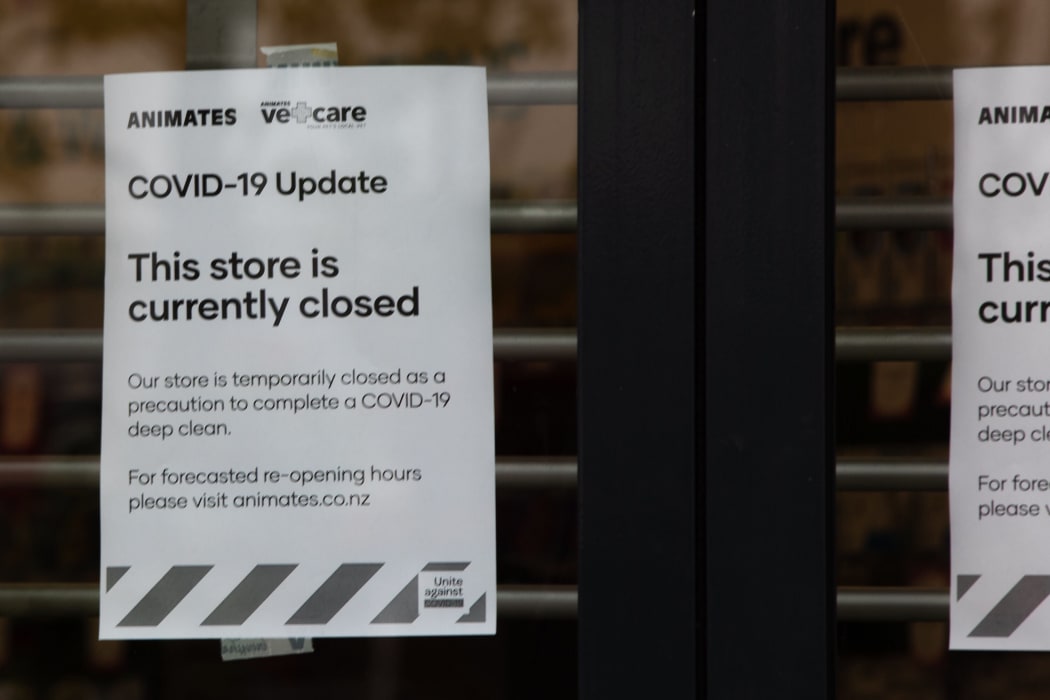 A Covid-19 notice has been put up at Animates Manukau, where a person who later tested positive to the virus had visited.