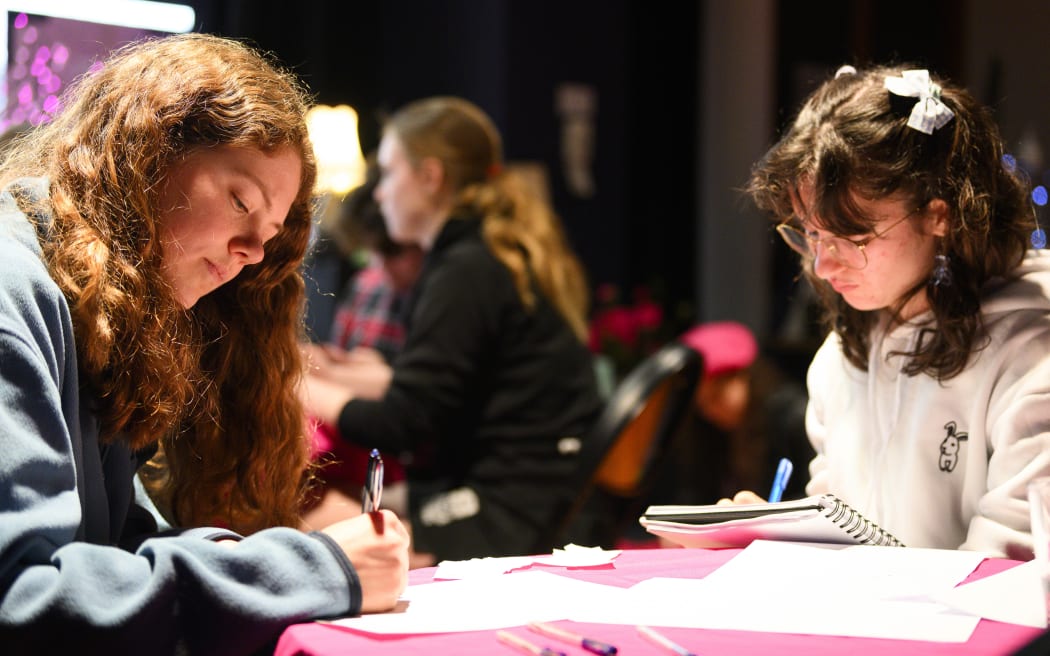 Slam workshop at New Zealand Young Writers festival