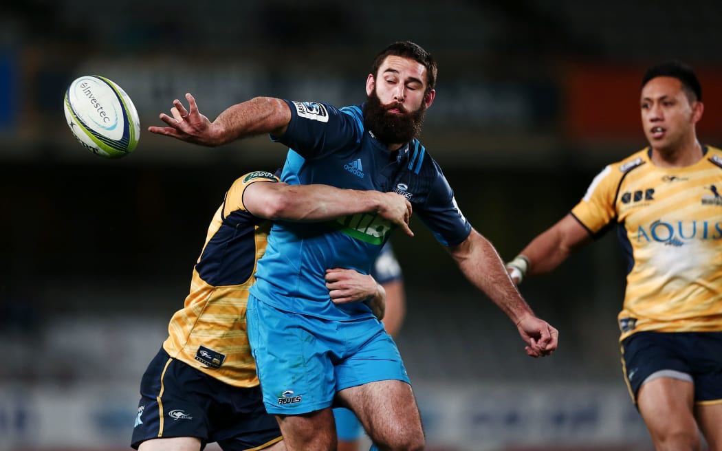 Billy Guyton playing for the Blues in 2016.