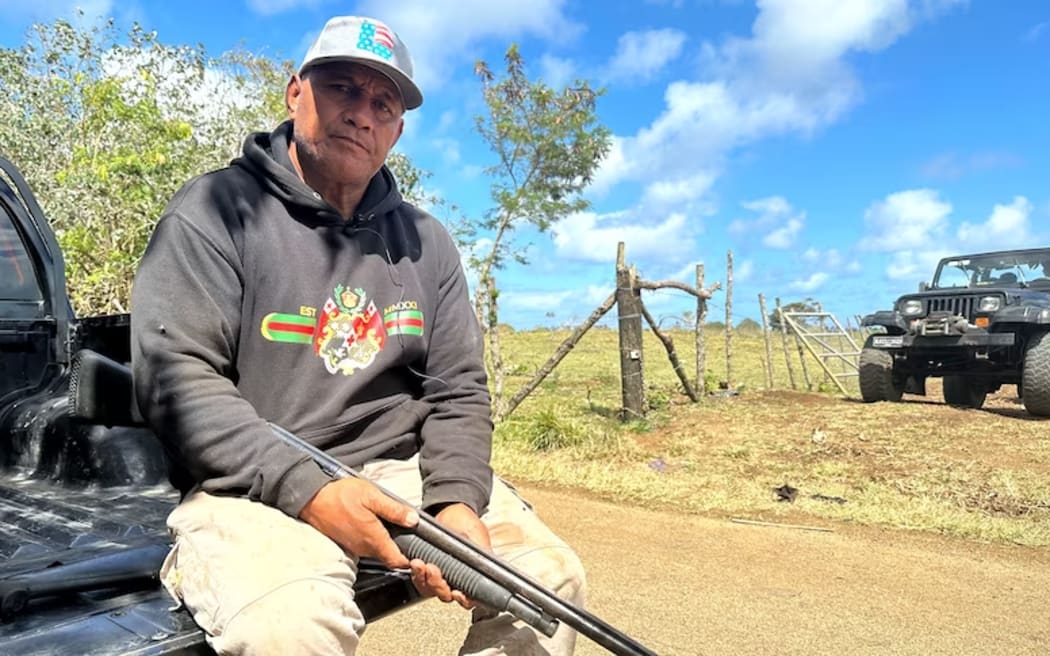 Tevita Sanft wants more Tongans to be allowed to protect themselves with firearms.