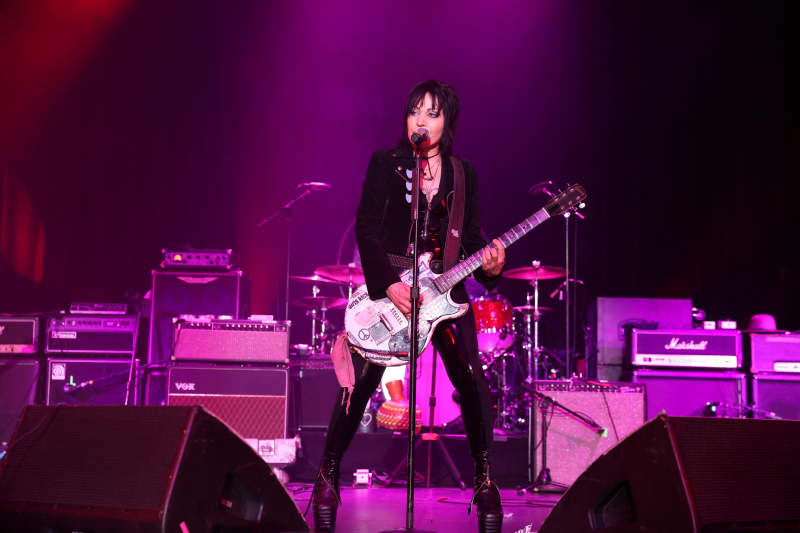Joan Jett performing in 2025.