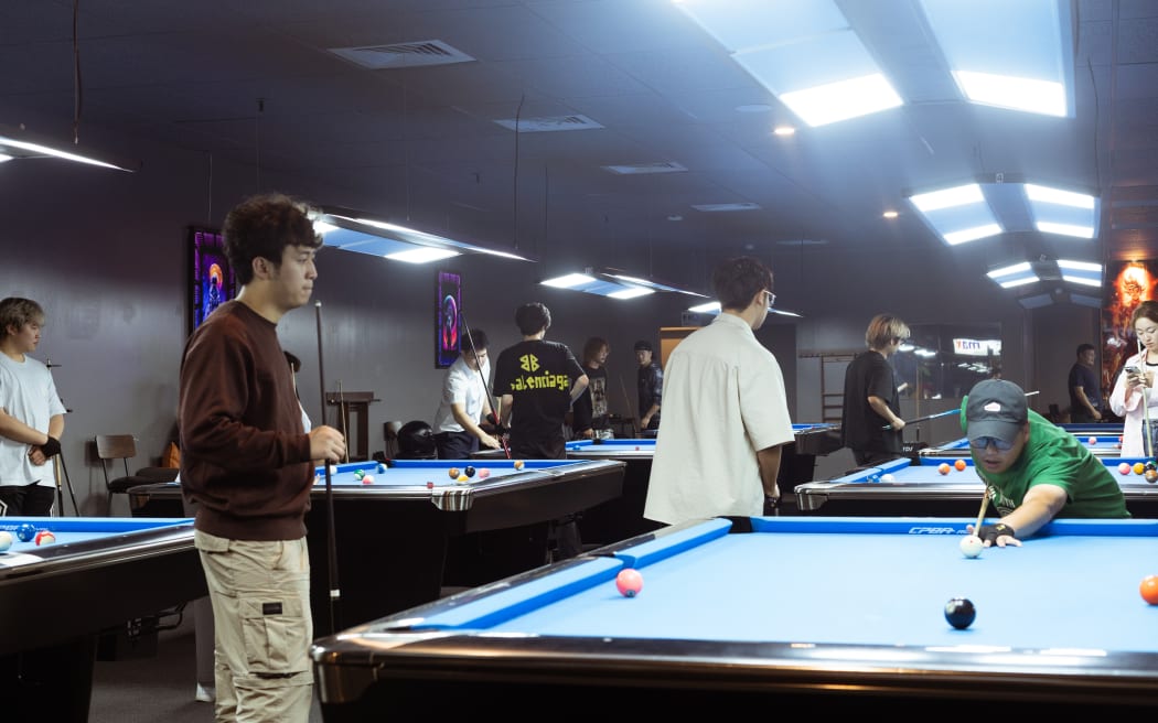 YYDS Pool Hall opened last September on Wakefield Street in Auckland’s CBD, operating from 3 p.m. to midnight.