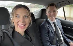 World champion cyclist Rohan Dennis (right) has been charged over the New Year's Eve death of his wife Melissa Hoskins (left), also a world champion rider.