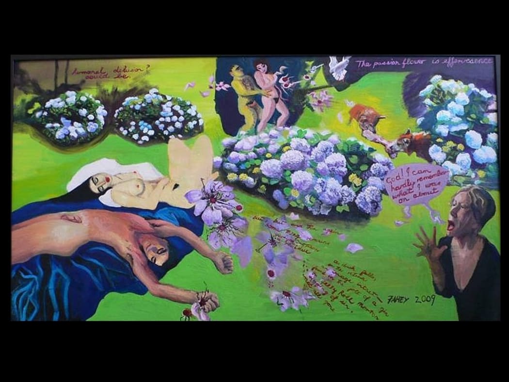 de Castro-Robinson - a zigzagged gaze Image 8: Jacqueline Fahey: The Passion Flower