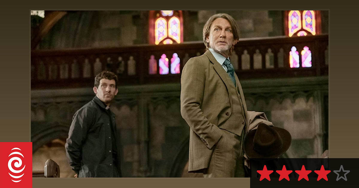 Wake Up Dead Man best of the Knives Out series | Review by Simon Morris in Screens