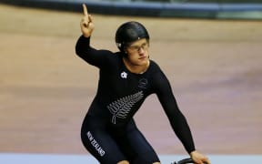 New Zealand sprint cyclist Sam Webster.