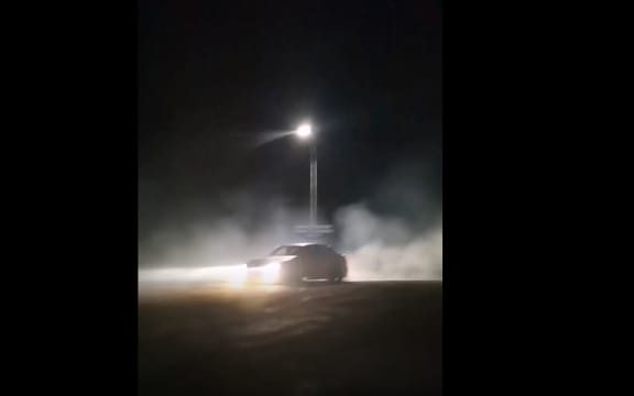 Boy racers in rural Waikato