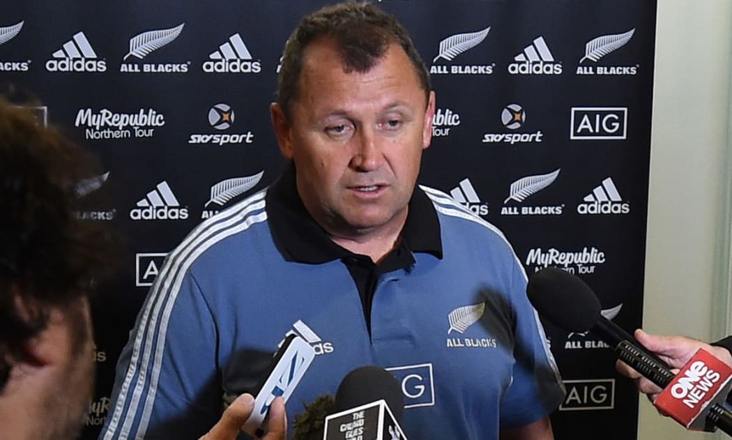 All Blacks assistant coach Ian Foster