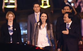 Prime Minister Jacinda Ardern arrives in Vietnam for the APEC Summit in the city of Danang.
