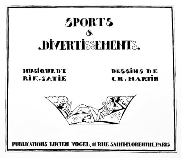 Sports et Divertissements title page