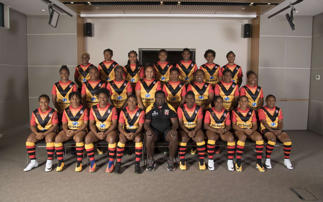 The PNG Orchids World Cup team.