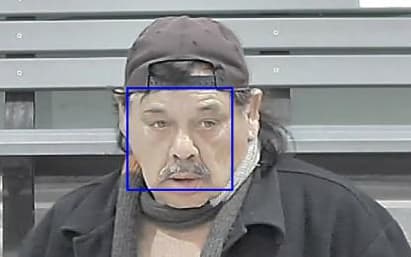 A CCTV image of Murray Robertson.