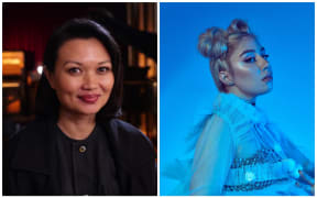 Bic Runga and Auckland pop musician Theia