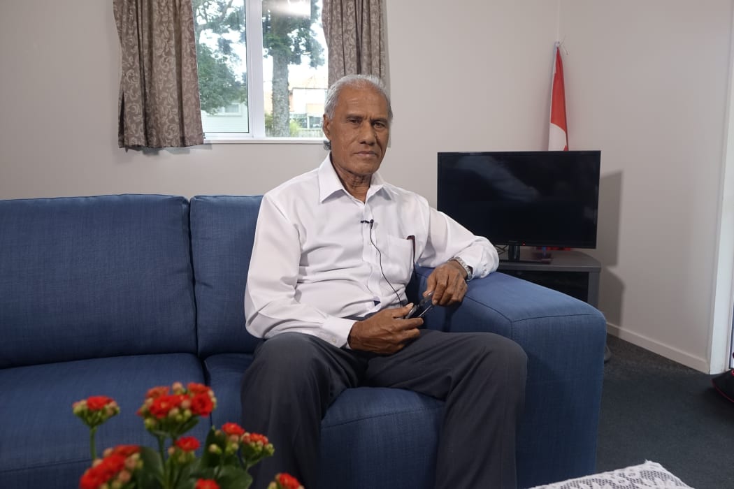 The Tongan Prime Minister 'Akilisi Pohiva